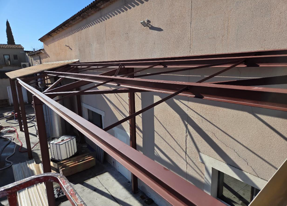 Structure métallique sur mesure